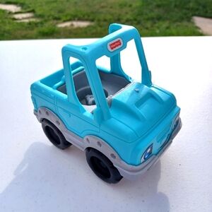 *2/$15* Fisher Price Little People Blue Help A Friend Pick Up Truck